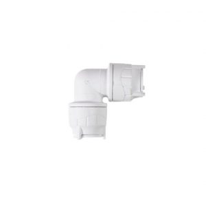 Oracstar PolyFit 22mm White Elbow Plumbing Fitting – Single
