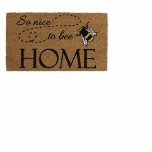 HomeHardware Coir Mat Bees 40 x 70cm