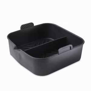 Tower Square Solid Silicone Tray with Divider