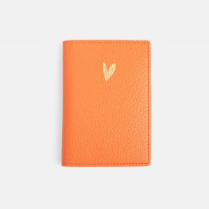 Caroline Gardner Orange Passport Card Holder