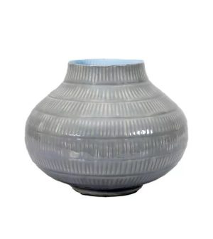 EMMY VASE LARGE PALE GRAY