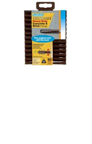 Heavy Duty Original Fixing Plugs x 50