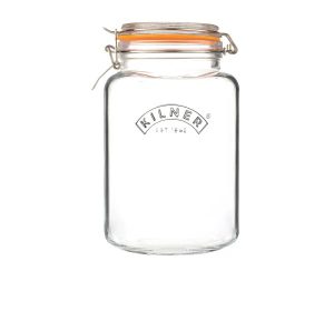 Clip Top Square Jar 3 Litre