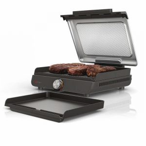 Ninja GR101UK Ninja Sizzle Grill & Flat Plate – Black