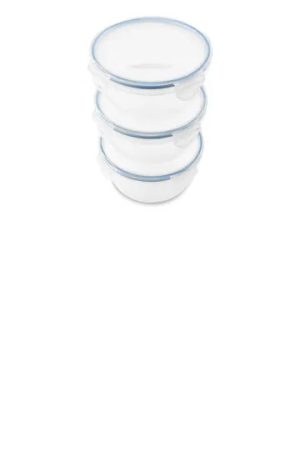 Clip Tight Fod Storage Round 700ml x3