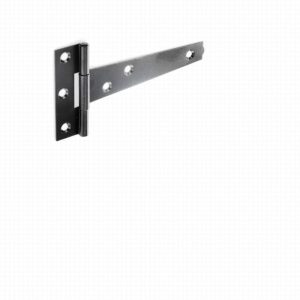 Light Tee Hinges Black 200mm