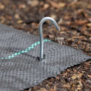 23cm Galvanised Ground Hooks 10pk