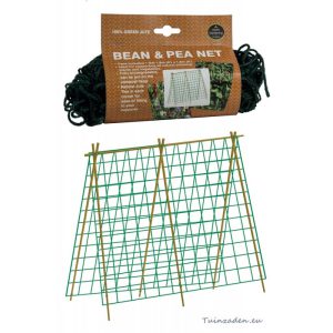 Bean & Pea Net Green Jute