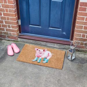 Pig in Wellies Decoir Mat 45x75cm