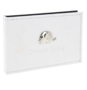 SILVER ELEPHANT SWEET BABY ALBUM SMALL 6X4