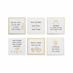 Thoughtful Words Coasters Assorted
