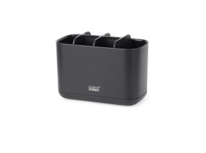 JOSEPH JOSEPH EasyStore Large Toothbrush Caddy – Black