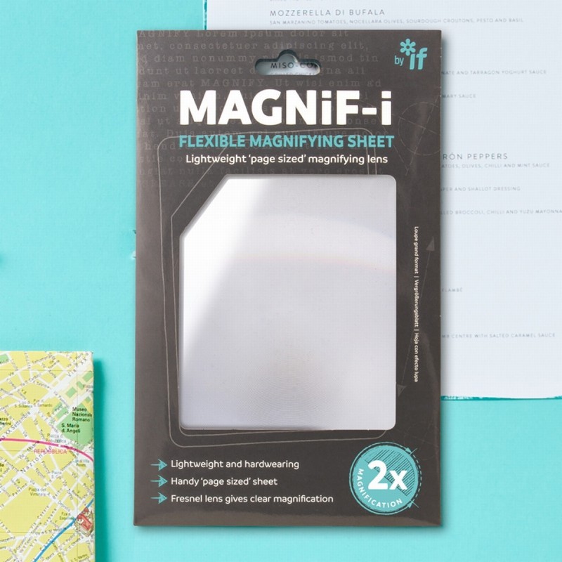 magnif i flexible magnifying sheet