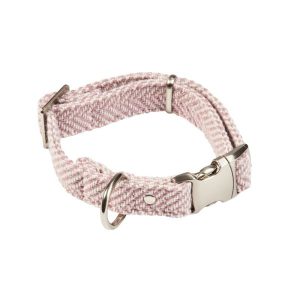Country – Blush – M – Walkabout Dog Collar (31cm-47cm)