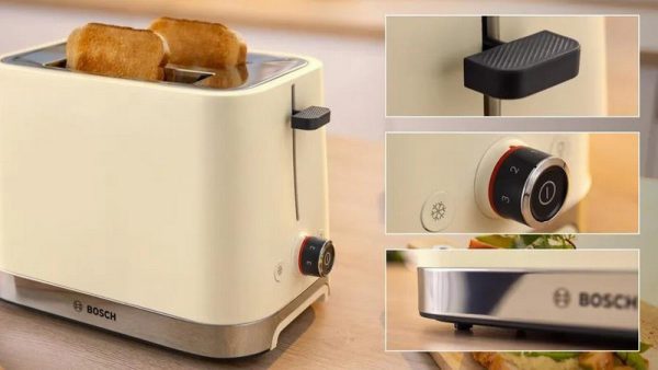bosch 2 slice toaster cream tat4m227gb