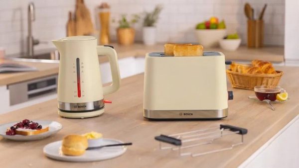 bosch 2 slice toaster cream tat4m227gb