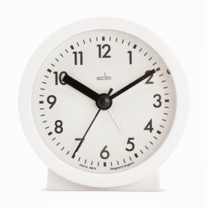 ACCTIM GABY ALARM CLOCK WHITE 16312