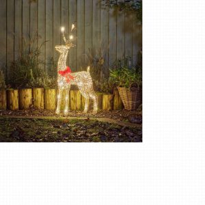 SmartGarden GlitterTwist Reindeer 80cm – Gold, LV