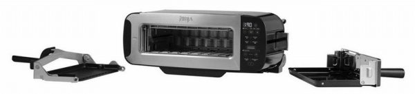 ninja st200uk 3 in 1 2 slice toaster grill and panini press