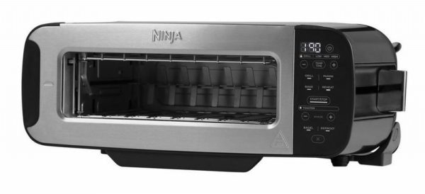 ninja st200uk 3 in 1 2 slice toaster grill and panini press