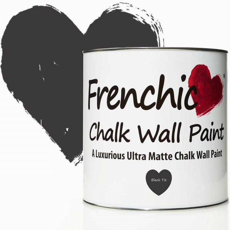 frenchic black tie wall paint 2.5 litre fc0040016c1