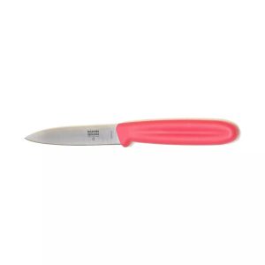 Kuhn Rikon Swiss Pink and Stainless Steel 4 Inch Paring Knife