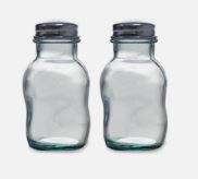 Recycled Glass Salt and Pepper Shakers Set of two NL847037