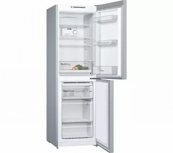 bosch stainless frost free fridge freezer kgn34nleag