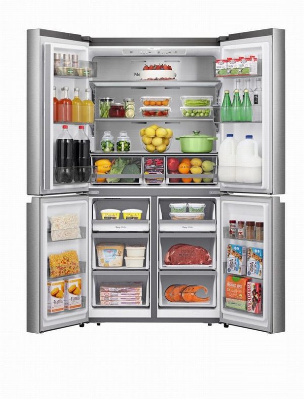 hisense rq758n4sase pureflat smart fridge freezer stainless st