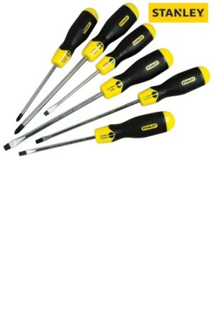 Cushion Grip Screwdriver Set, 6 Piece