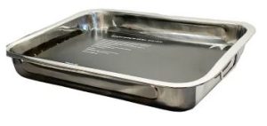 Roasting Dish + Rack Stainless Steel 41.5 x 32 x 6.5cm