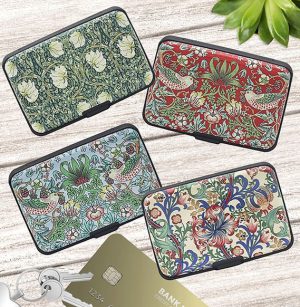 William Morris Dark Credit Card Holder