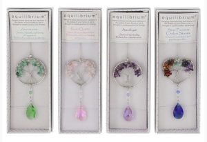 Natural Quartz Tree Of Life Suncatcher