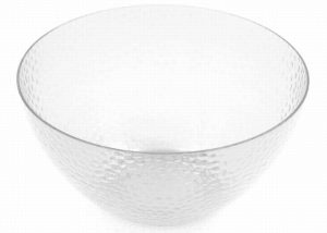 Bubble Effect Plastic Salad Bowl