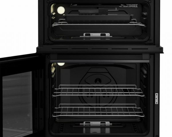 blomberg ggrn655n 60cm built in electric double oven anthracit