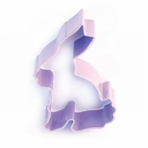 Cookie Cutter: 8cm Lilac Bunny Cookie Cutter, Stainless Steel