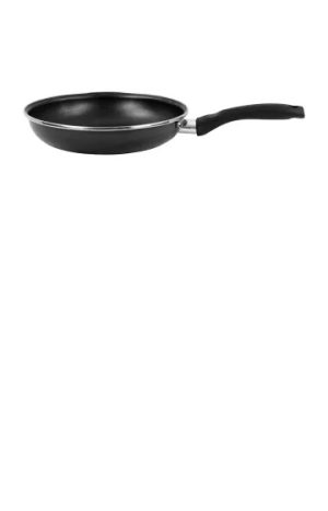Non-Stick Frying Pan Enamel Steel 24cm Black