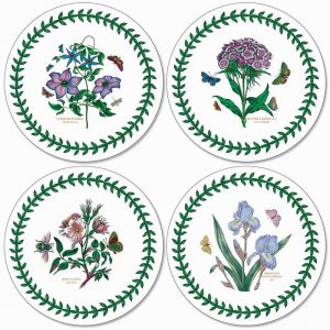 Portmeirion Botanic Garden Set of 4 Round Coasters