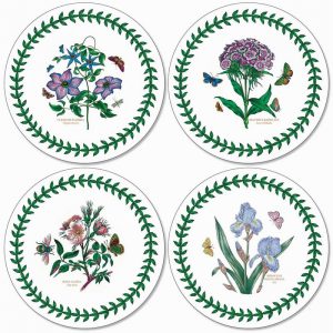 Portmeirion Botanic Garden Set of 4 Round Coasters