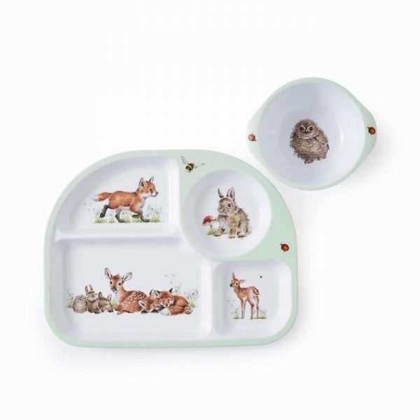 little wren tray & bowl set