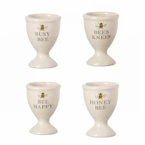 MAJESTIC BEE SET 4 EGG CUPS