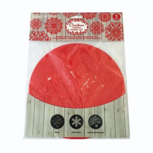 CAKE STENCIL SET XMAS SET 3