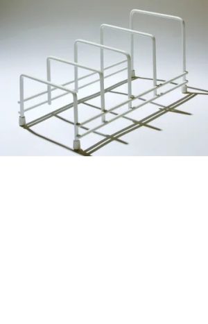 Plate Storage Rack White