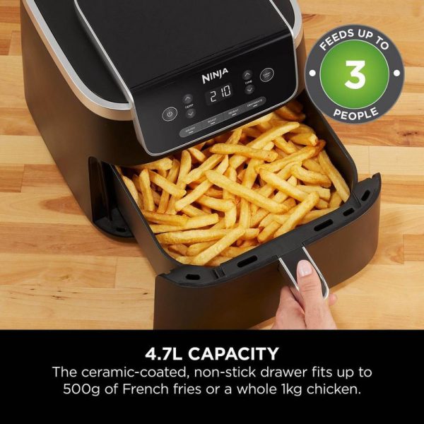 ninja af140uk air fryer pro 4.7l black