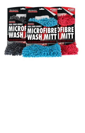 Microfibre Noodle Wash Mitt Double Sided