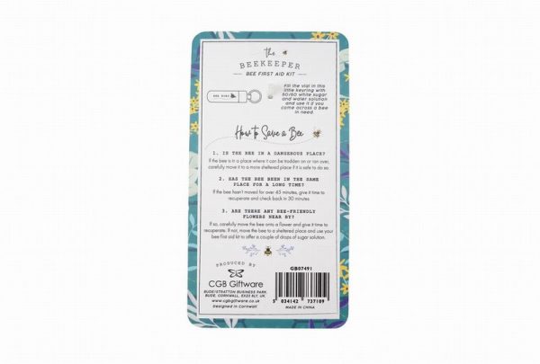 the beekeeper bee first aid keyring