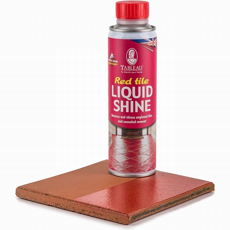 tableau trtl red tile liquid shine