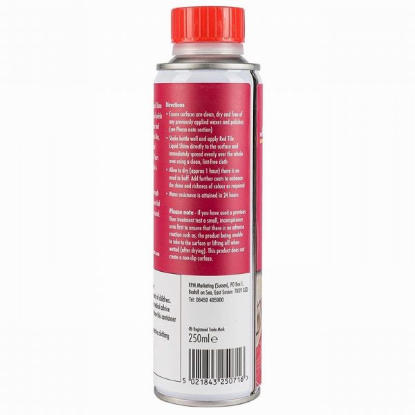 tableau trtl red tile liquid shine 250ml