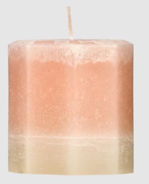 Blonde Amber & Honey Octagon Candle