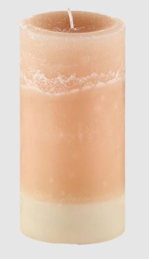 Blonde Amber & Honey Pillar Candle